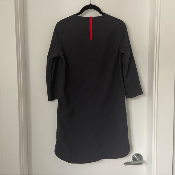 Topo Designs Global Pullover Dress Tunic Black XS - Picture 8 of 9